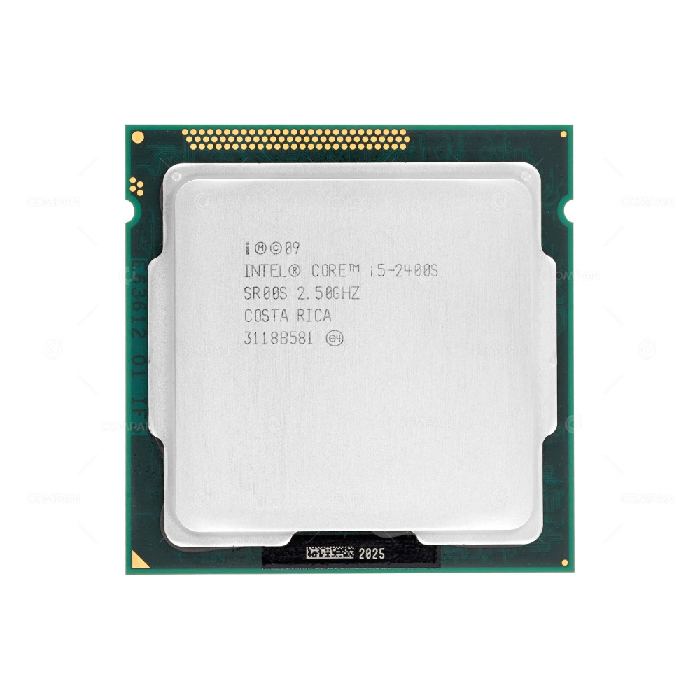 SR00S  INTEL CORE I5-2400S 4 CORE 2.50GHZ 6MB LGA1155 SMART CACHE